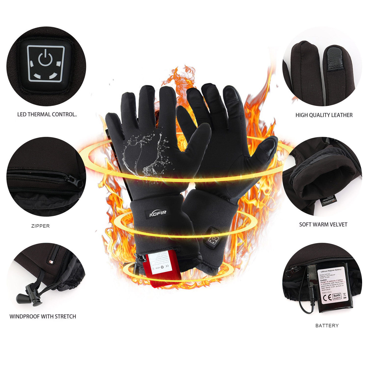 Heated Gloves Liner