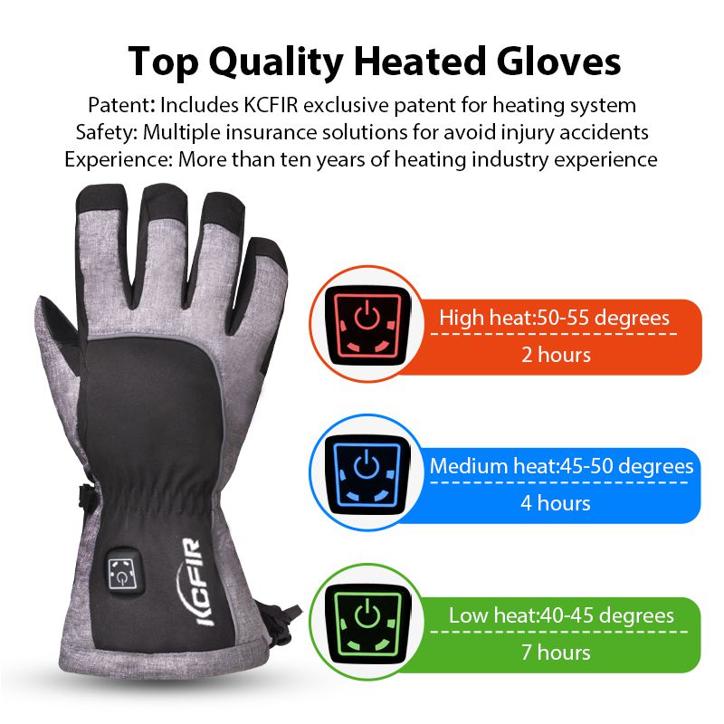 KC-GC008 Heated ski gloves