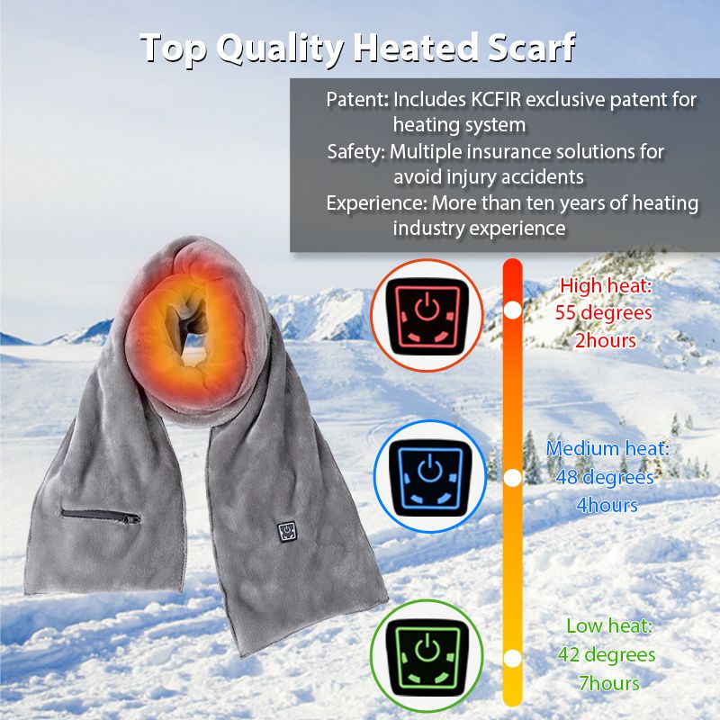 KC-SA001 Heated scarf